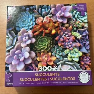 Ceaco Puzzle succulants 300 pieces complete